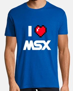 Camiseta I Love MSX