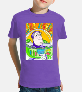 Camiseta infantil Buzz Lightyear maarinart 