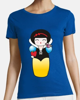 Camiseta Kokeshi Blancanieves