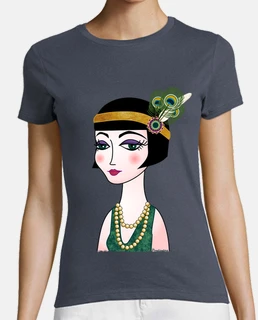 Camiseta Lady Años 20