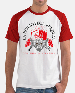 Camiseta LBP - Hombre, blanca y roja