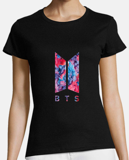 Camiseta logo BTS colores