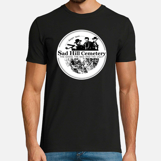 camiseta logo sad hill hombre