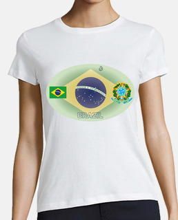 camiseta mascarilla brasil brazil