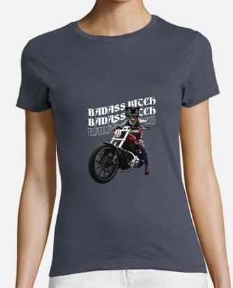 Camiseta moto online mujer