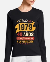 Camiseta 1979 40 online años mujer