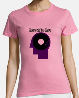 Camiseta Mujer mng corta Music On The Mind