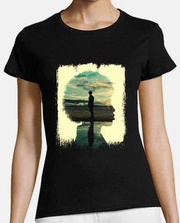 Camiseta Mujer reflejo