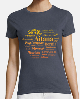 Camiseta mujer Sierras de Alicante N3