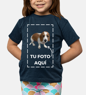 Ropa Camiseta niños personaliza con foto