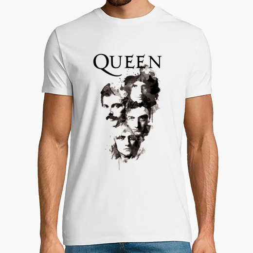 camiseta queen hombre