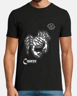 camiseta signo zodíaco cáncer estrella hombre