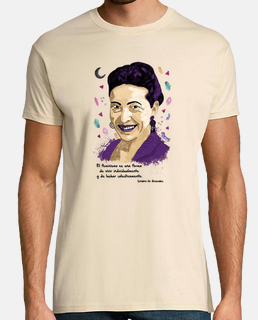 Camiseta Simone de Beauvoir Mónica Jiménez Art