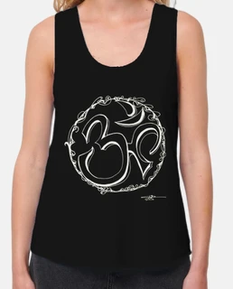 camiseta sin mangas mujer blanca armonía