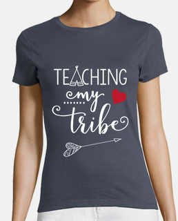 Camiseta Texto Teaching my Tribe