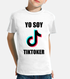 Camiseta TikTok YO SOY TIKTOKER Tik Tok