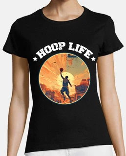 camiseta vintage de baloncesto para mujer