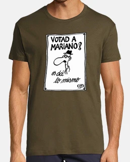 Camiseta votad a Mariano