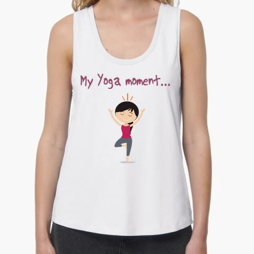 camisetas yoga mujer