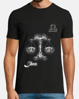 camiseta zodiac signo equilibrio estrella