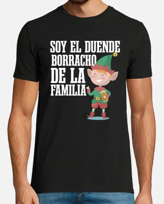 Camisetas divertidas navidenas para hombr. laTostadora