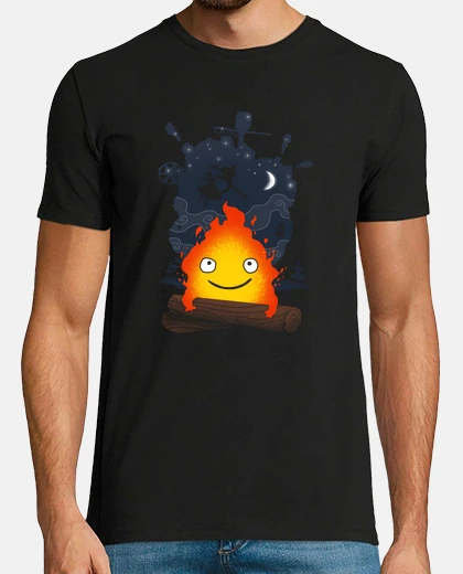 T-shirt camminare nel  castello