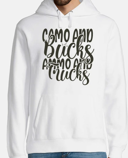 Sudadera Camo And Bucks Ammo And Trucks