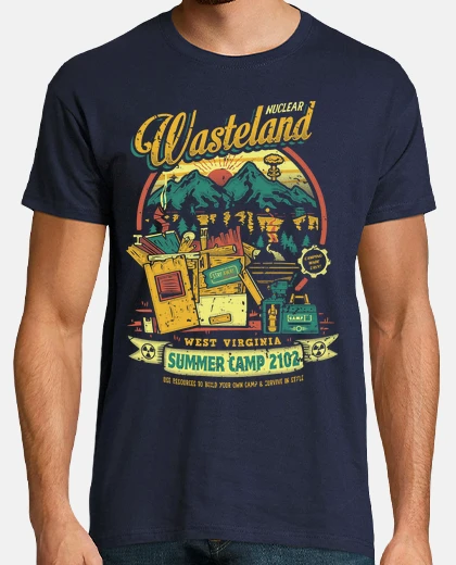 Tee-shirt camp d39été nucléaire