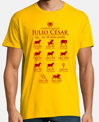 T-shirt campagna di gala di Giulio Cesare
