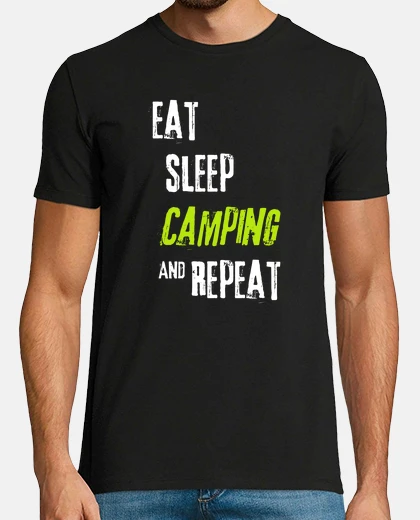 T-shirt campeggio