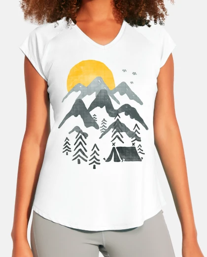 T-shirt campeggio