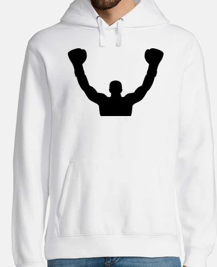 Sudadera campeón ganador de boxeo