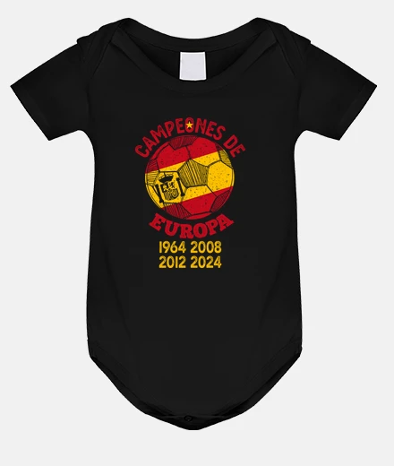 Ropa CAMPEONES DE EUROPA 1964 2008 2012 2024