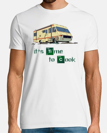 T-shirt Camper - It's Time to Cook (Breaking Bad)