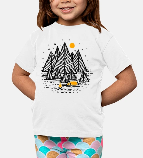 Abbigliamento camper felice (per luce)