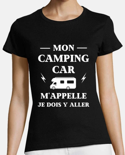 T-shirt camper mi chiama umorismo pensione