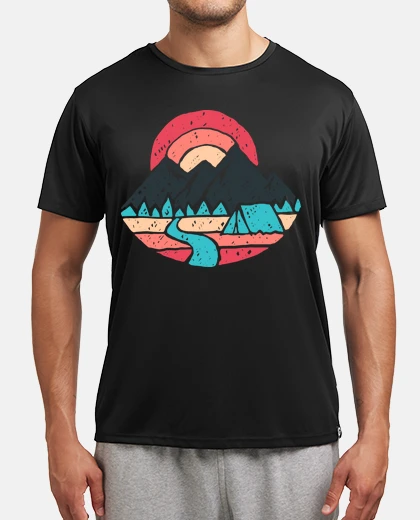 T-shirt camping