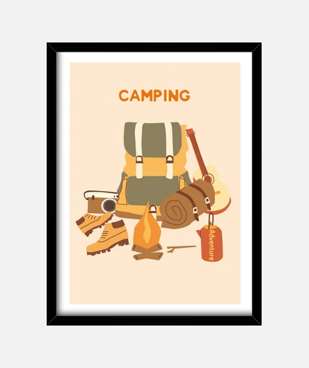 Cadre camping