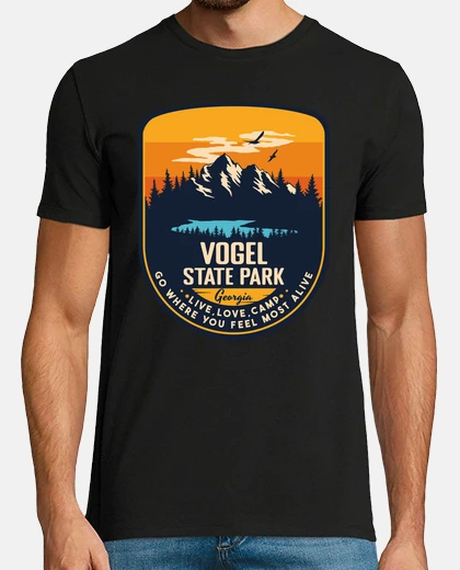Tee-shirt camping au parc d39État de Vogel en Géo