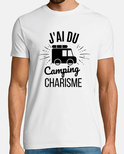 T-shirt camping charisma