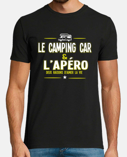 Camping car et apéro
