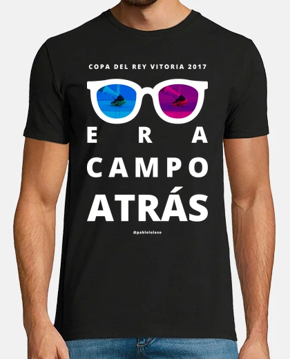 Camiseta campo atrás (blanco)