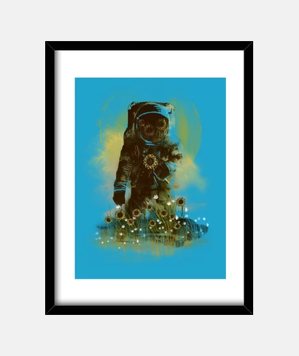 Quadro campo di girasole
