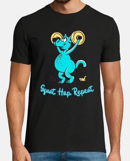 Tee-shirt can Guro Gym les  sauter et répéter