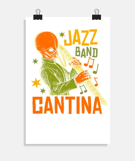 Poster can tina jazz b and