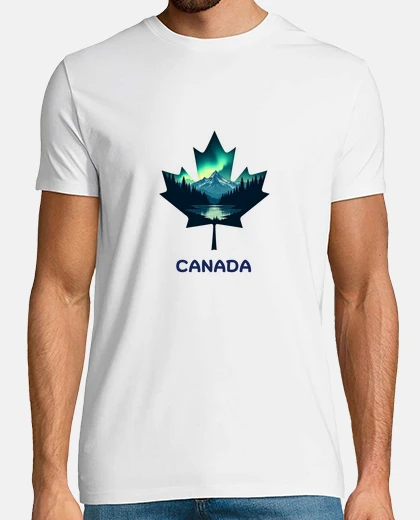 Tee-shirt Canada maple leaf