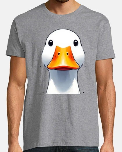Tee-shirt canard logo niveau poche marque