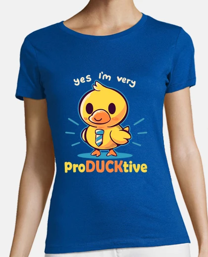 Tee-shirt canard productif - chemise femme