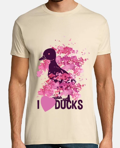 Tee-shirt canards d' love
