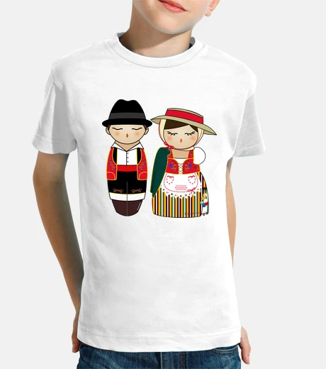 Kids canarian kokeshis